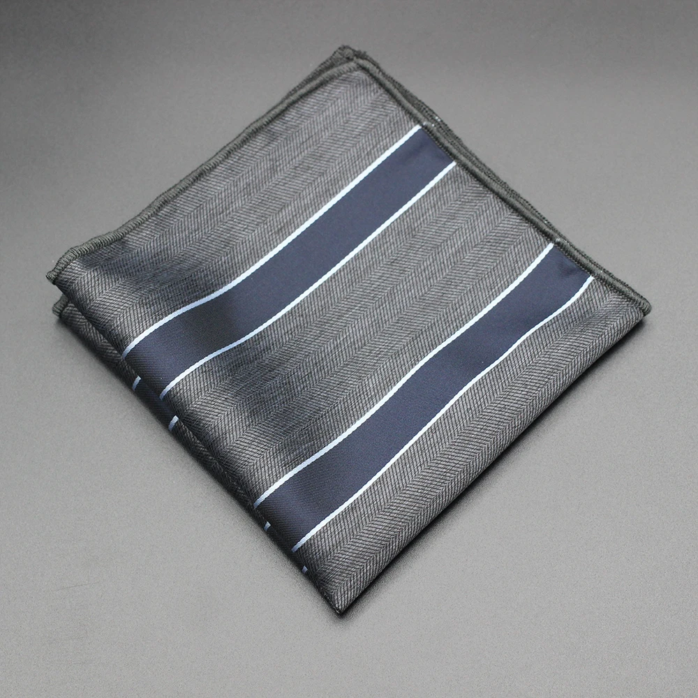 Pocket Square Fabric Handkerchiefs Suit Men's Bandana Accessories Business Suit Hanky Breast Scarf