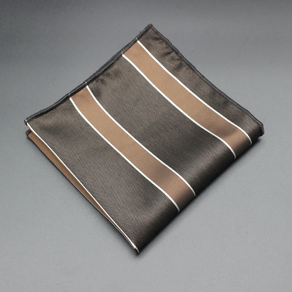 Pocket Square Fabric Handkerchiefs Suit Men's Bandana Accessories Business Suit Hanky Breast Scarf