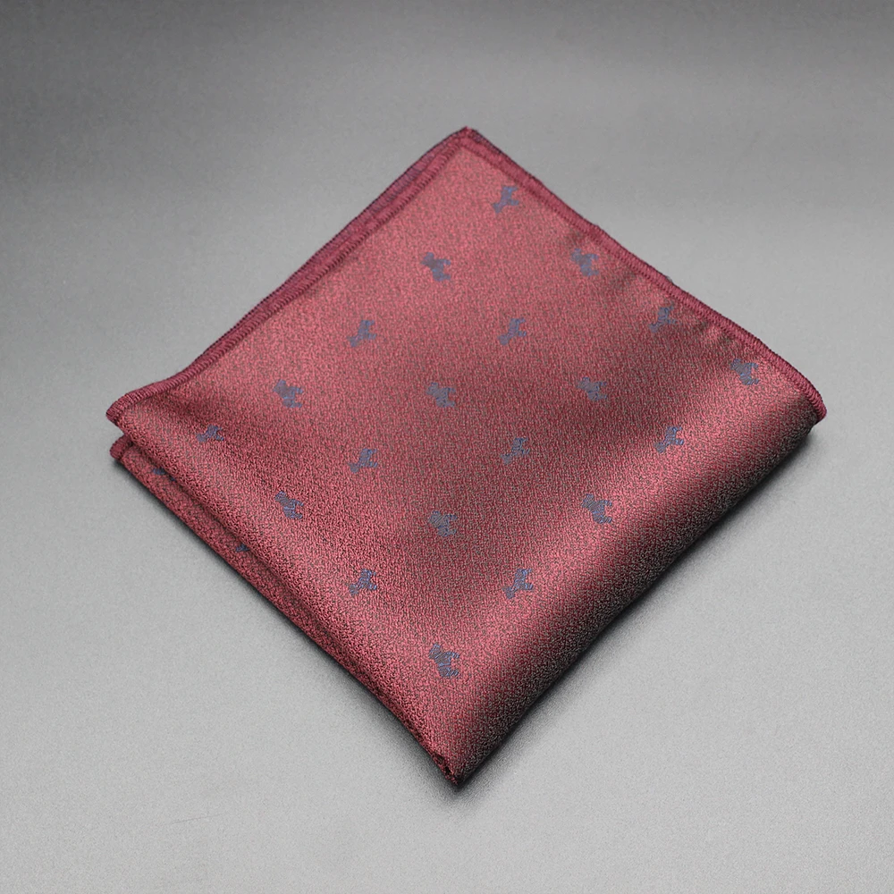 Pocket Square Fabric Handkerchiefs Suit Men's Bandana Accessories Business Suit Hanky Breast Scarf