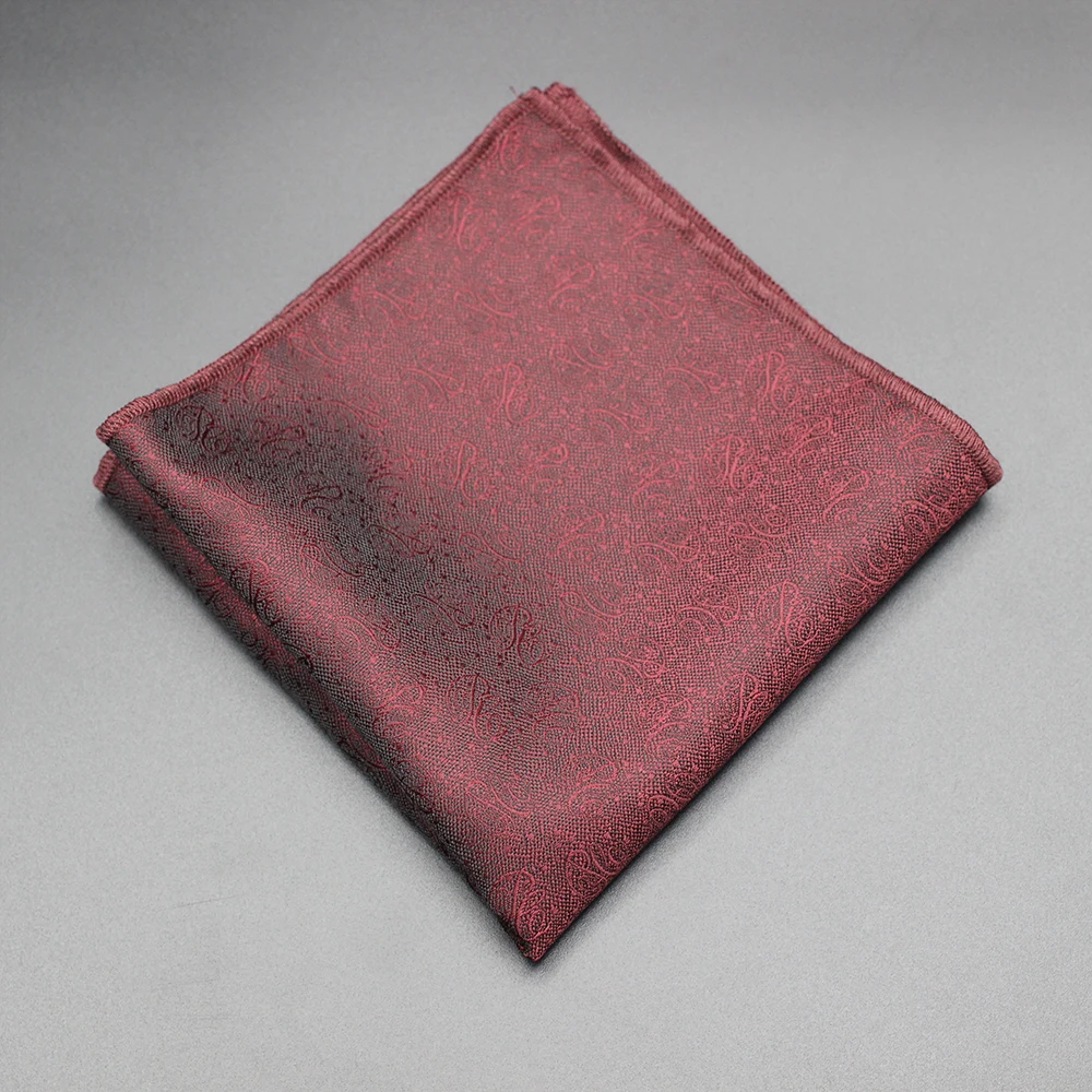 Pocket Square Fabric Handkerchiefs Suit Men's Bandana Accessories Business Suit Hanky Breast Scarf