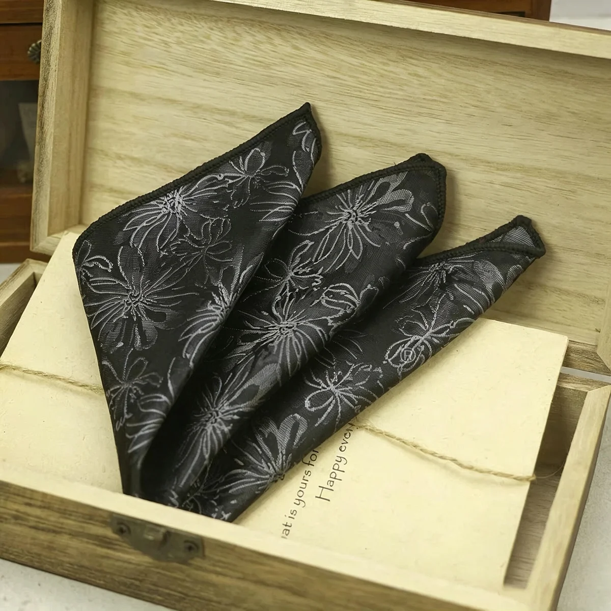 2026 New Colorful Men's Pocket Square Soft Green White Paisley Handkerchief Polyester Woven Plaid Hanky Wedding Shirt Accessory