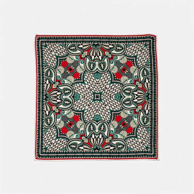 Luxury Pocketsquare Silk Hankerchief Silk PocketSquare Suit Handkerchief Men accessorie Business tuxido Accessories Mens Fashion