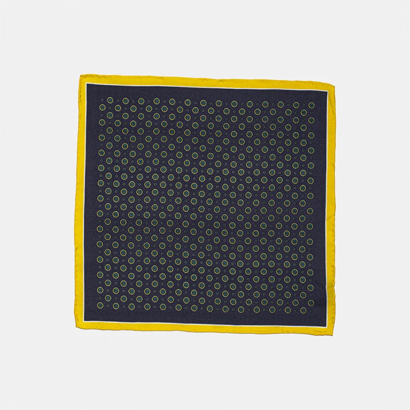 Luxury Pocketsquare Silk Hankerchief Silk PocketSquare Suit Handkerchief Men accessorie Business tuxido Accessories Mens Fashion