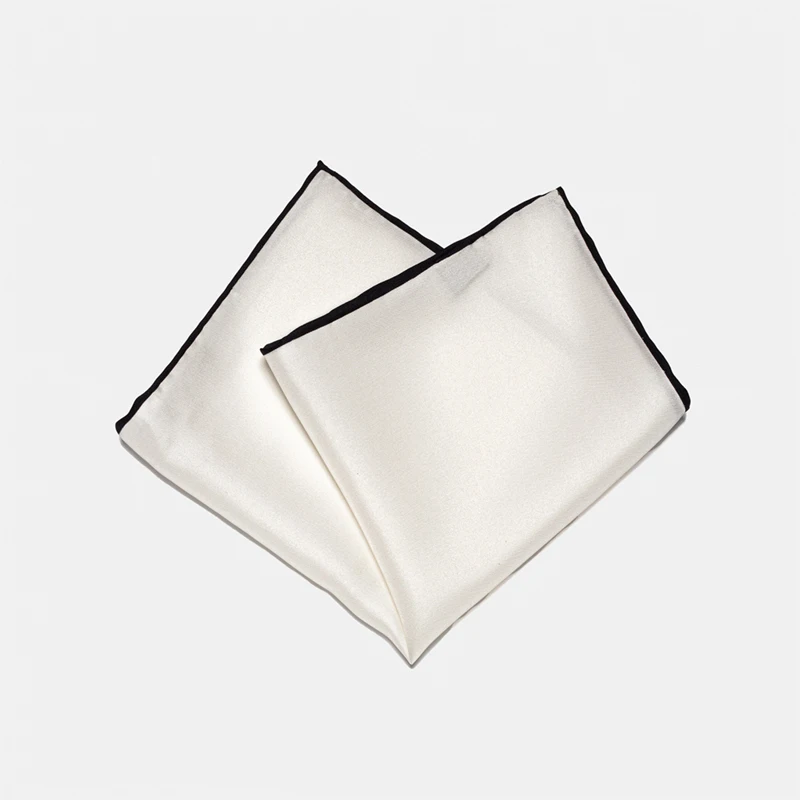 Luxury Pocketsquare Silk Hankerchief Silk PocketSquare Suit Handkerchief Men accessorie Business tuxido Accessories Mens Fashion