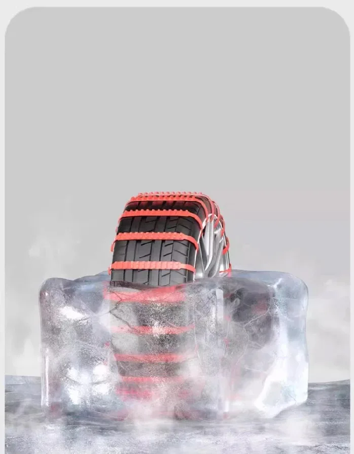 Anti Skid Snow Chains Car Winter Tire Wheels Chains Bad Terrain Wheels Anti-slip Tie Emergency Universal Lockout Artifact Tools