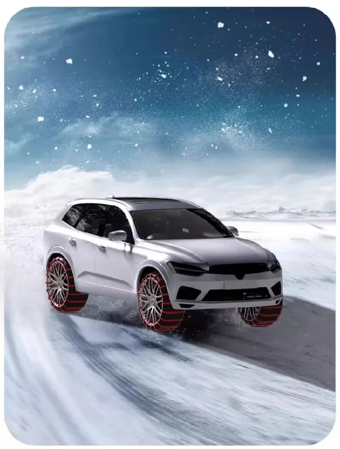 Anti Skid Snow Chains Car Winter Tire Wheels Chains Bad Terrain Wheels Anti-slip Tie Emergency Universal Lockout Artifact Tools