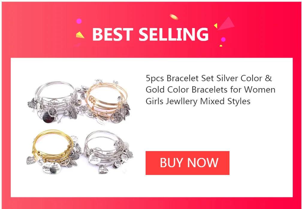 5pcs Bangle Set Wire Bracelets for Women Girls Jewllery Mixed Marine Life Starfish Dolphin Turtle Charm Bracelets C039