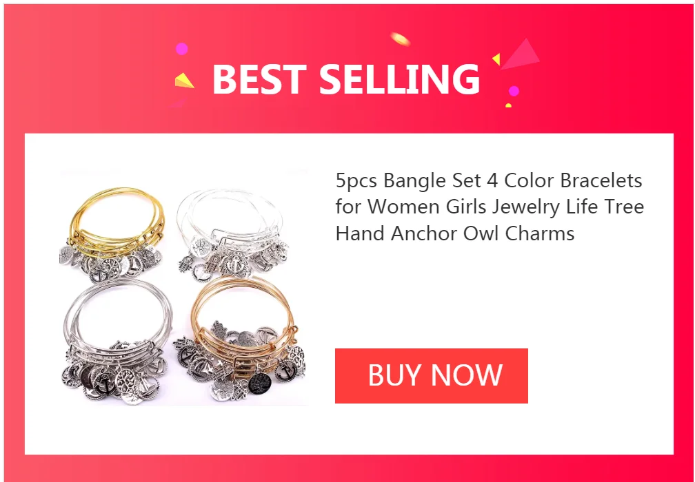 5pcs Bangle Set Wire Bracelets for Women Girls Jewllery Mixed Marine Life Starfish Dolphin Turtle Charm Bracelets C039