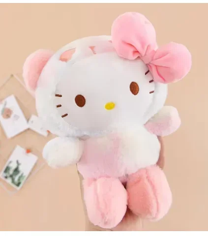 =2026 New Kawaii 25cm Sanrio Plush Toy Jade Dog Kuromi Dressing Doll Doll Plush Toy Stuffed Animal Patung Dolls Birthday Gift