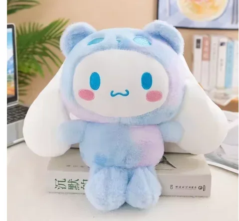 =2026 New Kawaii 25cm Sanrio Plush Toy Jade Dog Kuromi Dressing Doll Doll Plush Toy Stuffed Animal Patung Dolls Birthday Gift