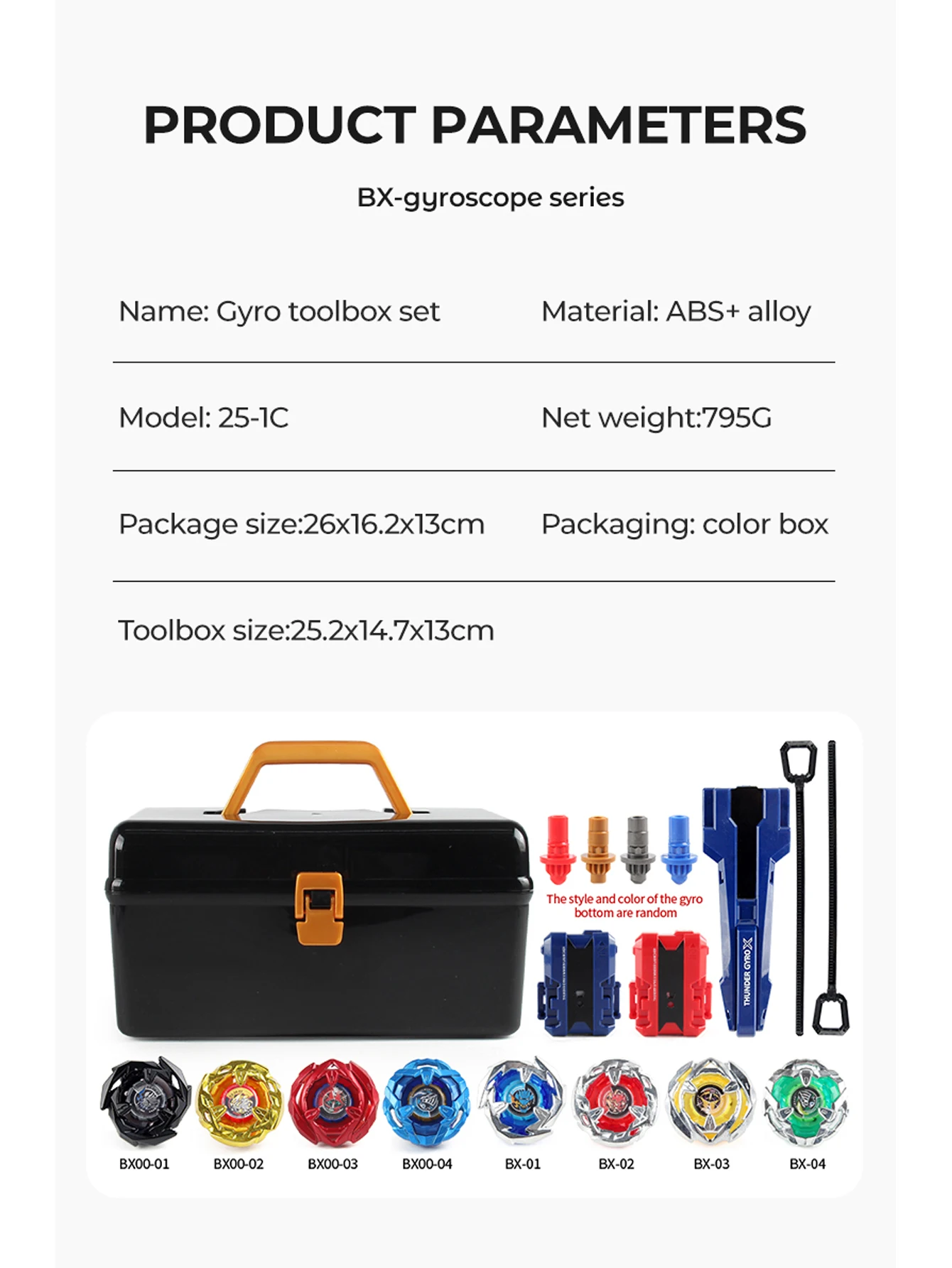 Takara Tomy Bey X Spinning Toy Kit Gyro Metal Battle Tops with Launchers Organize Box Set Gift