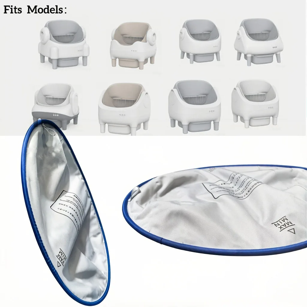 Cat Litter Box Replacement Mat for Self Cleaning Litter Box, Waterproof Smart Cat Toilet Liner Fits Most Automatic Cat Litter Bo
