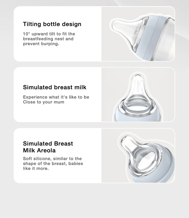 1PCS Newborn Feeding Bottles 90ML/160ML Baby Bottle Glass Bottles Anti-flatulence Milk Feeding Bottles Infant BPA Free