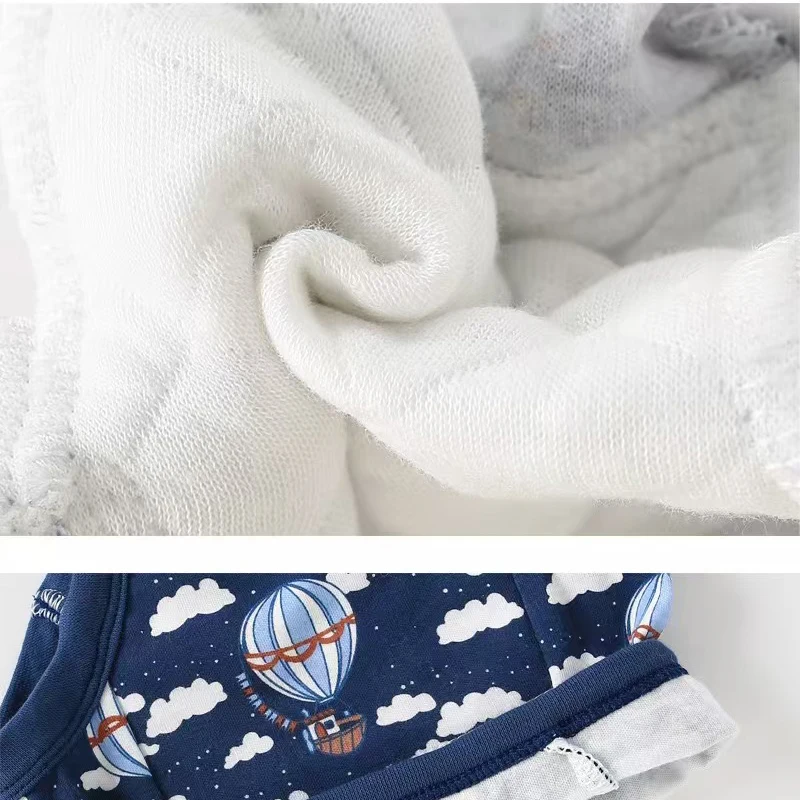 4PCS New Cute Cotton Baby Toddler Toilet Training Pants Waterproof Potty Learning Shorts Underwear For Children Boys Girls