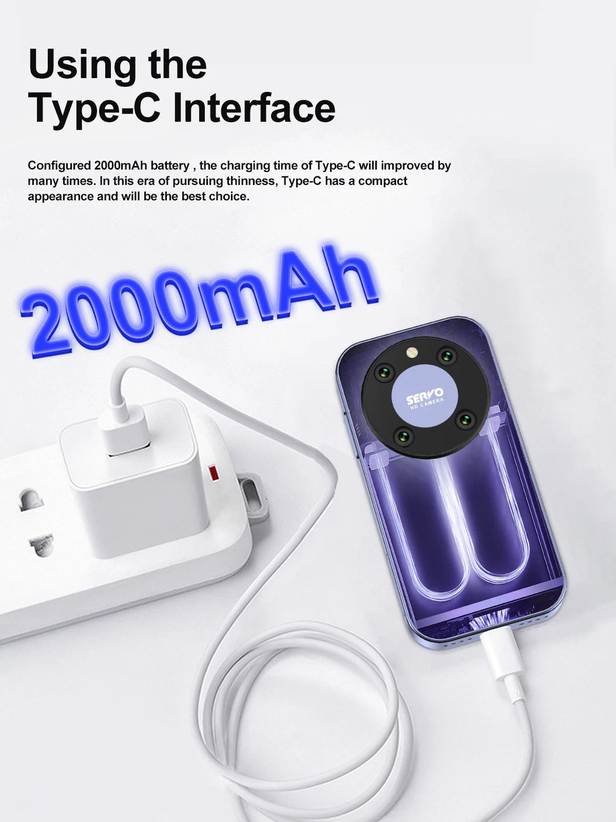 SERVO KING9000 4G LTE Mini Smartphone Android 16GB ROM Dual SIM Face Unlock Camera WiFi Play Store 3.0" Pocket Small Cellphone