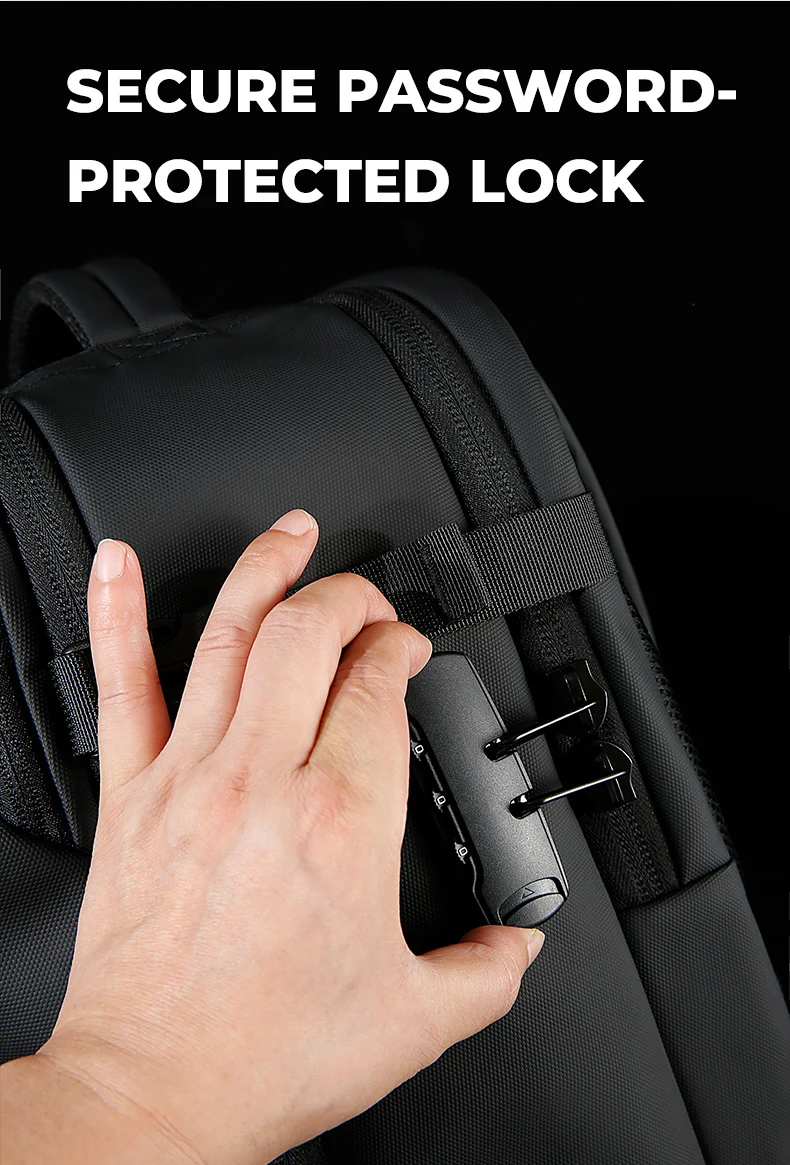 BANGE Anti-Theft Cabin Bag Wet And Dry Separation Travel Backpack for Men Women Hand Luggage 15.6 inch Laptop Backpacks for Male