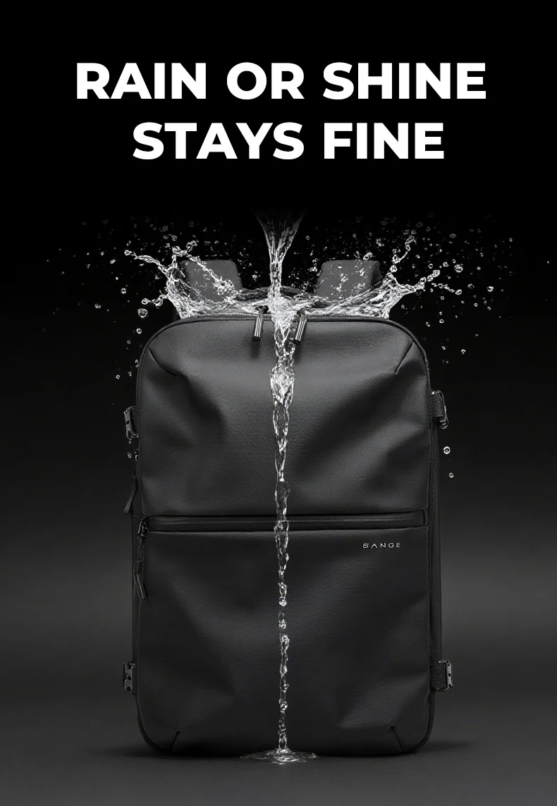 BANGE Anti-Theft Cabin Bag Wet And Dry Separation Travel Backpack for Men Women Hand Luggage 15.6 inch Laptop Backpacks for Male