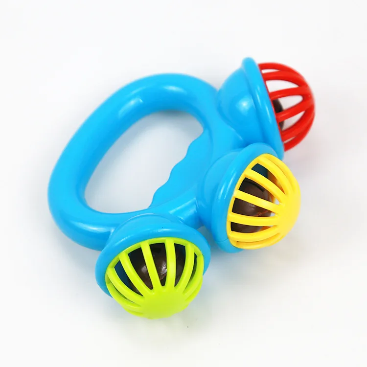 1-4PCS Baby Hand Rattle Ball Toy Newborn Grasping Hand Bell Sensory Toy Kids Safety Materials Toys for 0-24 Months Baby Children