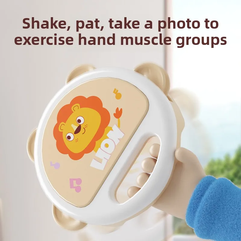 Baby Musical Instruments Drum Toys Montessori Learning Toys for Toddlers 1-3 Baby Early Hand Development Interactive Music Toys