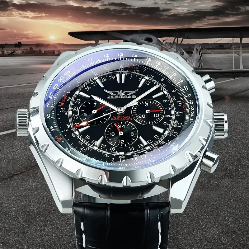 High-End Men's Watches Are a Stylish and Functionally Practical Mechanical Timepiece Made of Stainless Steel, Featuring a Hollow Design and a Large Dial. Its Attractive Appearance Makes It Suitable for Everyday Gifts, and It Requires No Batteries. It Is a Stylish, Business-Casual, Versatile, and Handsome Men's Watch with a Unique Personality.