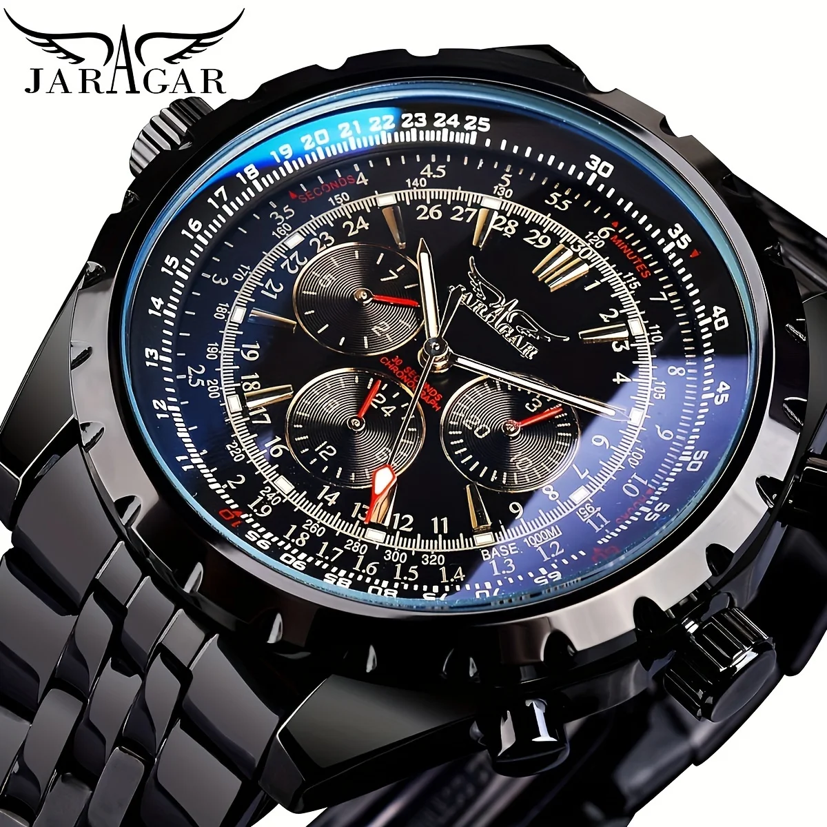High-End Men's Watches Are a Stylish and Functionally Practical Mechanical Timepiece Made of Stainless Steel, Featuring a Hollow Design and a Large Dial. Its Attractive Appearance Makes It Suitable for Everyday Gifts, and It Requires No Batteries. It Is a Stylish, Business-Casual, Versatile, and Handsome Men's Watch with a Unique Personality.