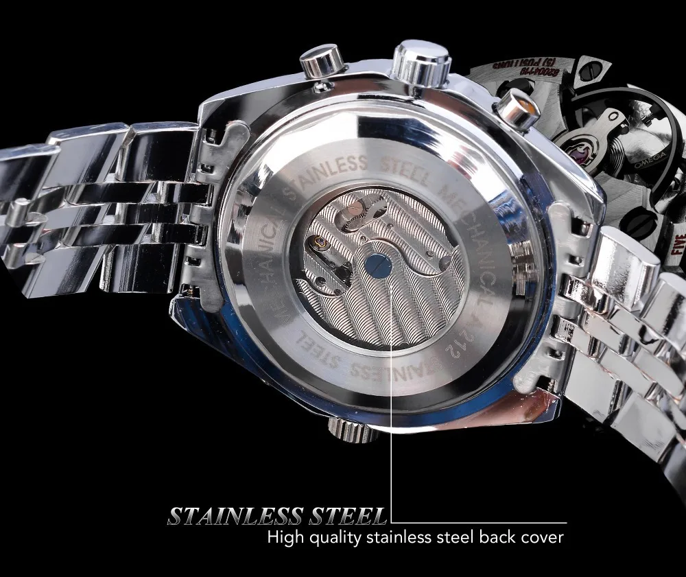 High-End Men's Watches Are a Stylish and Functionally Practical Mechanical Timepiece Made of Stainless Steel, Featuring a Hollow Design and a Large Dial. Its Attractive Appearance Makes It Suitable for Everyday Gifts, and It Requires No Batteries. It Is a Stylish, Business-Casual, Versatile, and Handsome Men's Watch with a Unique Personality.