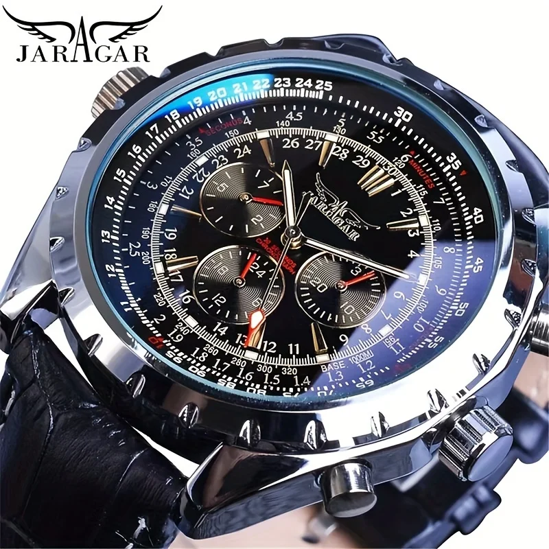High-End Men's Watches Are a Stylish and Functionally Practical Mechanical Timepiece Made of Stainless Steel, Featuring a Hollow Design and a Large Dial. Its Attractive Appearance Makes It Suitable for Everyday Gifts, and It Requires No Batteries. It Is a Stylish, Business-Casual, Versatile, and Handsome Men's Watch with a Unique Personality.