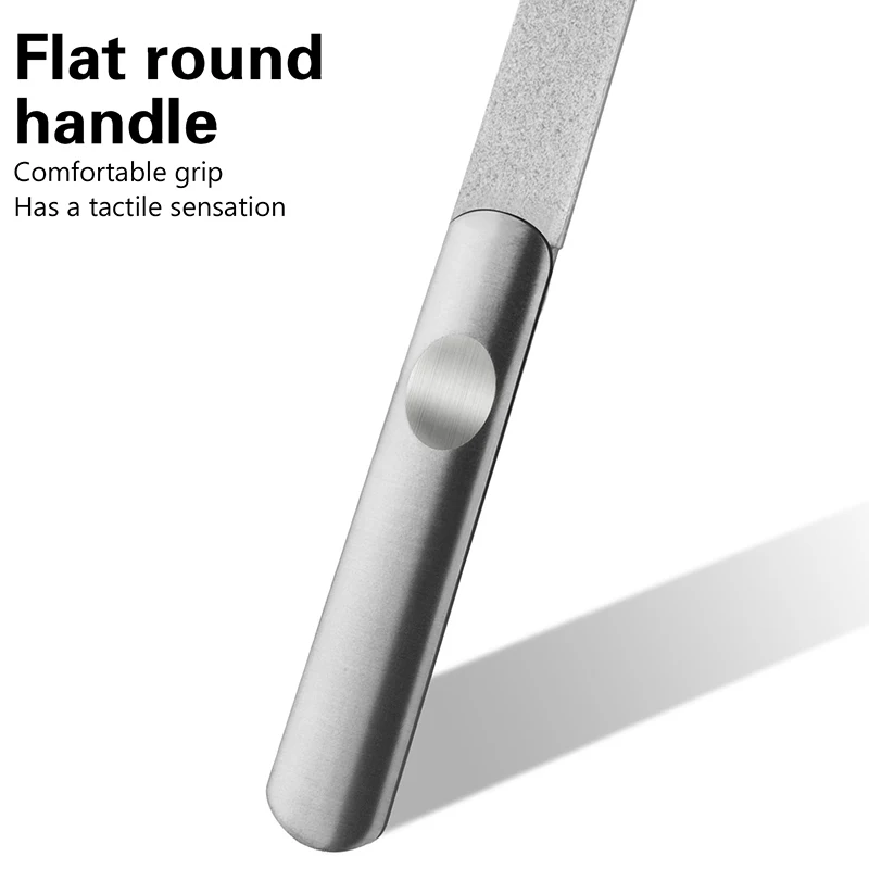 Professional Nail File Stainless Steel Polishing Block Sanding For Nail Manicure Supplies Tools Art Beauty Finger Toe Care Tool