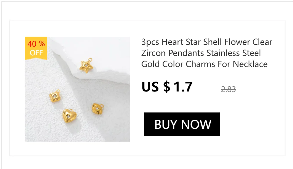 Skyrim Heart Star Shell Flower Clear Zircon Drop Earring Stainless Steel Gold Color Minimalist Hoop Earrings Women Jewelry Gift