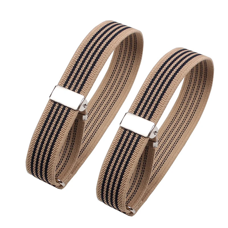 HOT 2Pcs Mens Sleeve Garters Holders Elastic Armband Shirt Sleeve Holder Women Men Fashion Adjustable Non-Slip Arm Cuffs Bands