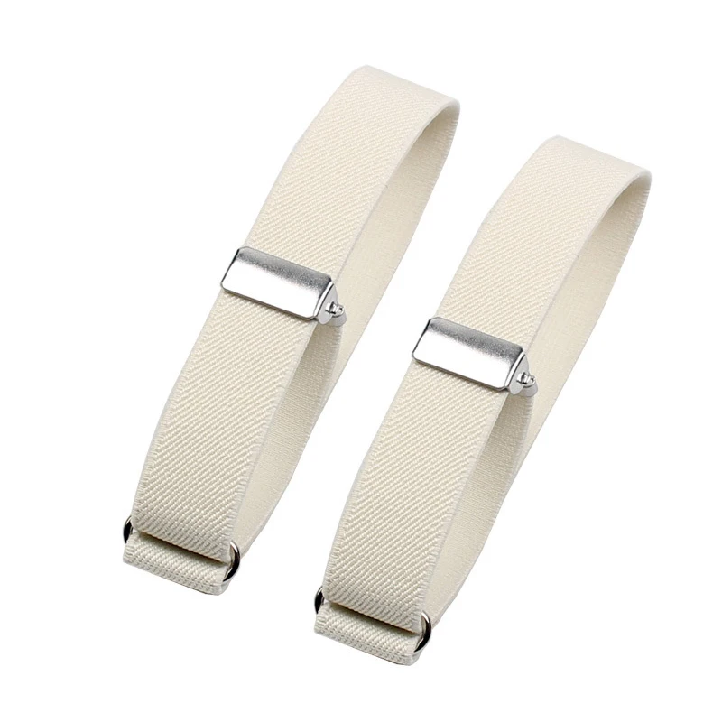 HOT 2Pcs Mens Sleeve Garters Holders Elastic Armband Shirt Sleeve Holder Women Men Fashion Adjustable Non-Slip Arm Cuffs Bands