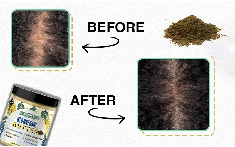African Hair Growth Chebe Oil Anti Loss Treatment Chebe Powder Serum Strengthen Care Thicken Essence Repair Damaged Moisturizer