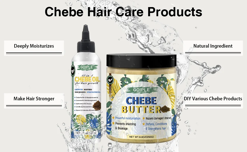 African Hair Growth Chebe Oil Anti Loss Treatment Chebe Powder Serum Strengthen Care Thicken Essence Repair Damaged Moisturizer