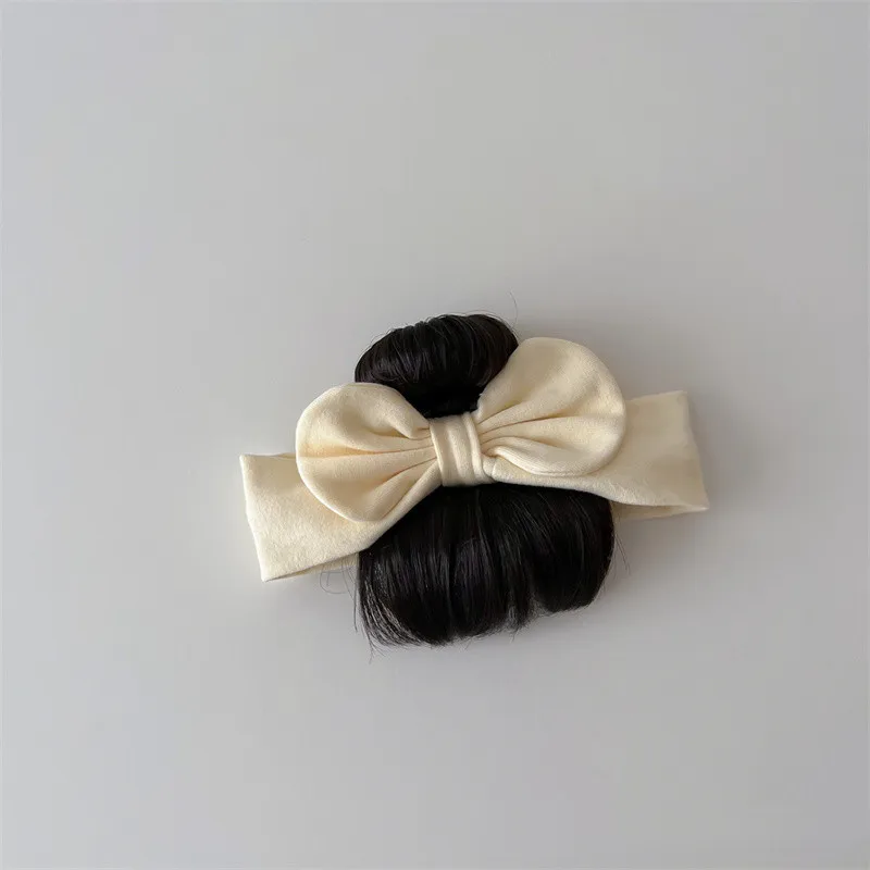 New Year Christmas Infant Baby Girl Hair Accessories Wig Hat 0-1Y Newborn Children Kids Girls Bow Cosplay Headbands Headwear