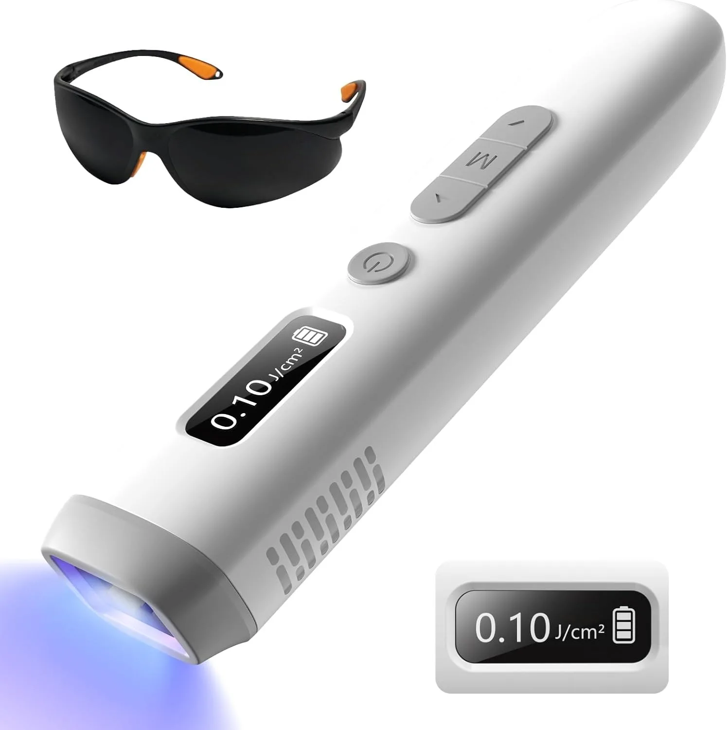 Ultraviolet Vitiligo Lamp Home Use 308nm UVB Lamp Vitiligo Phototherapy Light Therapy for Psoriasis Spots Eczema Skin Disease