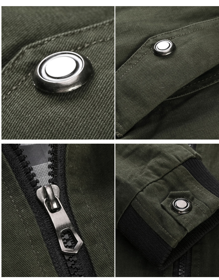 Bomber Jacket Men Fashion Casual Windbreaker Jacket Coat Men 2023 Spring Autumn New Hot Outwear Stand Slim Military Jacket Mens