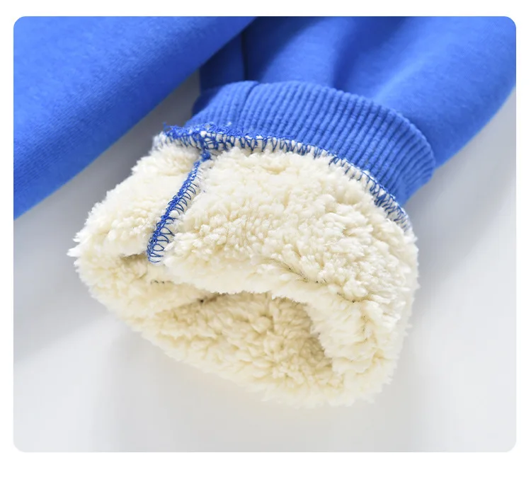Unisex Winter Fleece Hoodies for Boys Sweatshirt Casual Thicken Warm Kids Zipper Coat Tops 8 9 10 12 Years Girls Clothes Cotumes
