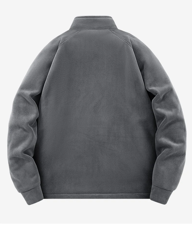 New model Oligonuoy men's fleece jacket for sports, waterproof coat, fleece lining, soft down, thick cotton innerwear