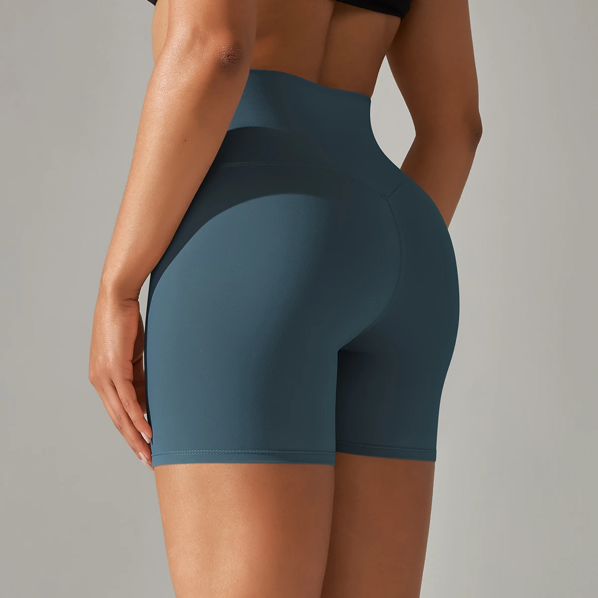 Seamless Yoga Shorts Women Fitness Shorts Running Cycling Shorts Breathable Sports Leggings High Waist Workout Gym Shorts