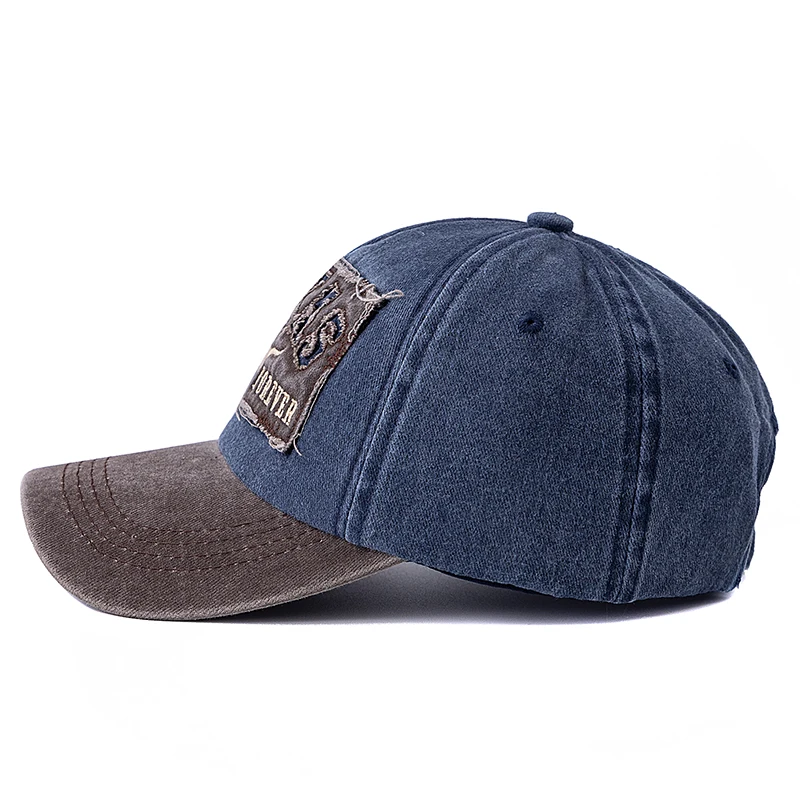 Hot Sale Unisex Washed Cotton Vintage Baseball Cap TEXAS Letter Embroidery Outdoor Sports Dad Hat For Men And Women
