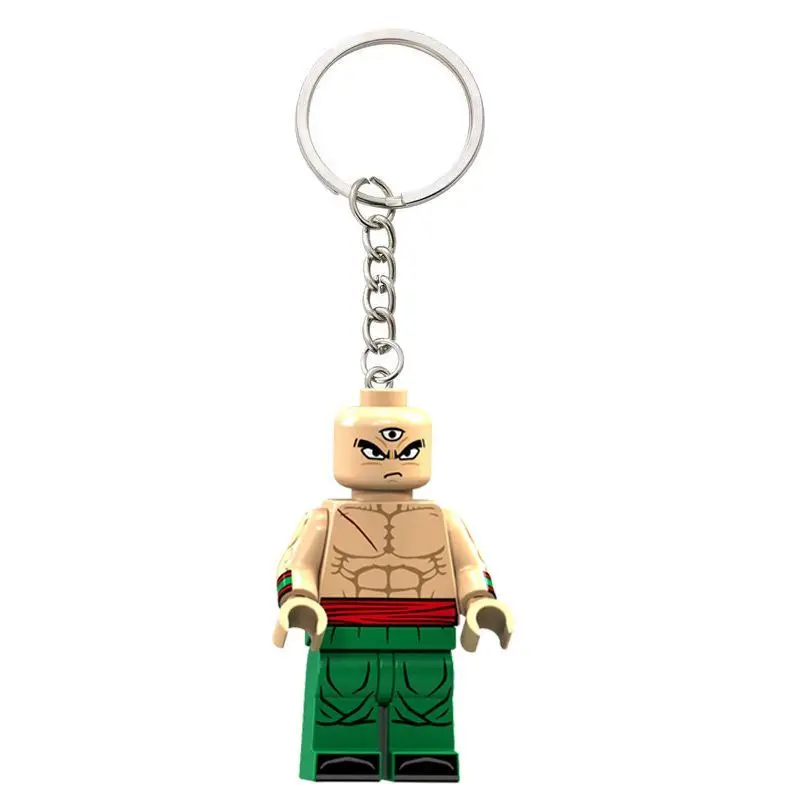 Dragon Ball cartoon anime character keychain pendant Dragon Ball Goku, Android, Tien Shinhan, Vegeta backpack pendant keychain