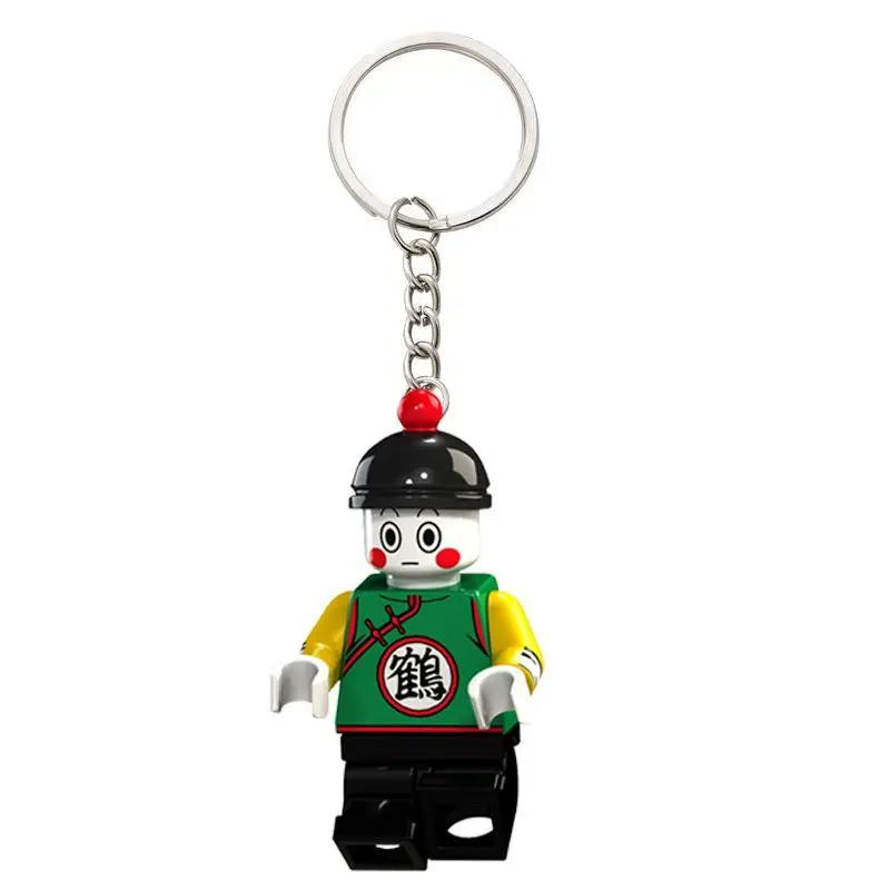 Dragon Ball cartoon anime character keychain pendant Dragon Ball Goku, Android, Tien Shinhan, Vegeta backpack pendant keychain