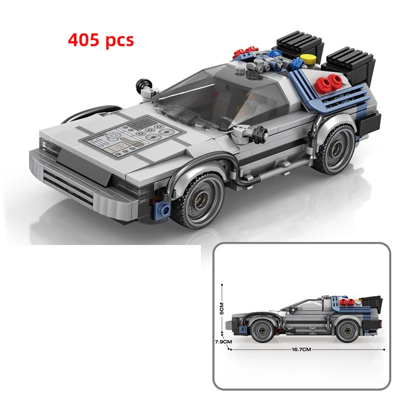 Speed City Racing Car Building Blocks Sports Technical Car Racer Vehicle Supercar Moc Model Educational Brick Toys Gift