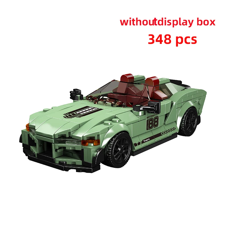 City Speed Sports Car Building Blocks Technique Car Carro Rennau Voiture Vehicle MOC Educational Construction Toys