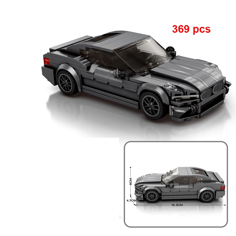 City Car Vehicle Speed  Racer Building Blocks Brick Racing Super Technique Car Moc Creative Garage Set Educational Toys