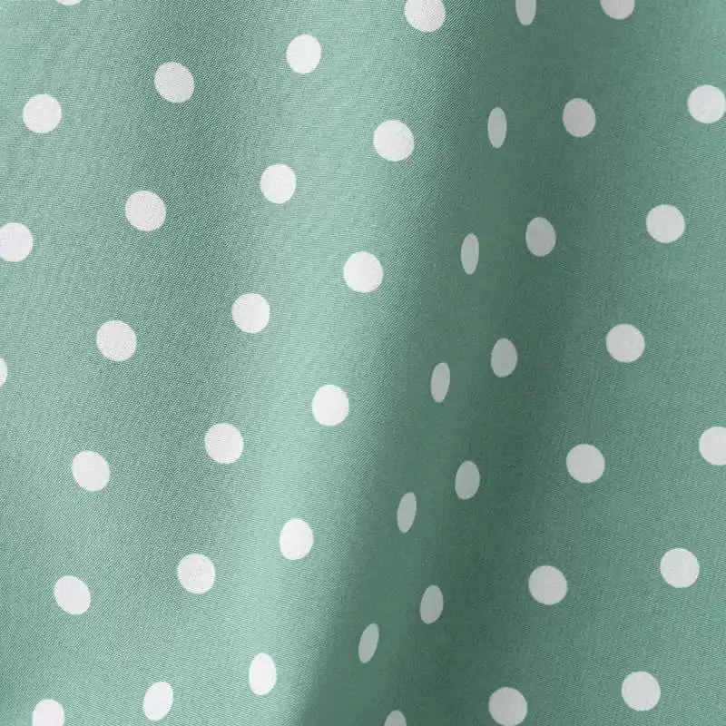 ZANZEA Woman Casual Polka Dots Printed Blouse Fashion Holiday Shirt Half Sleeve O-Neck Tunic Tops Elegant Party Chemise Oversize