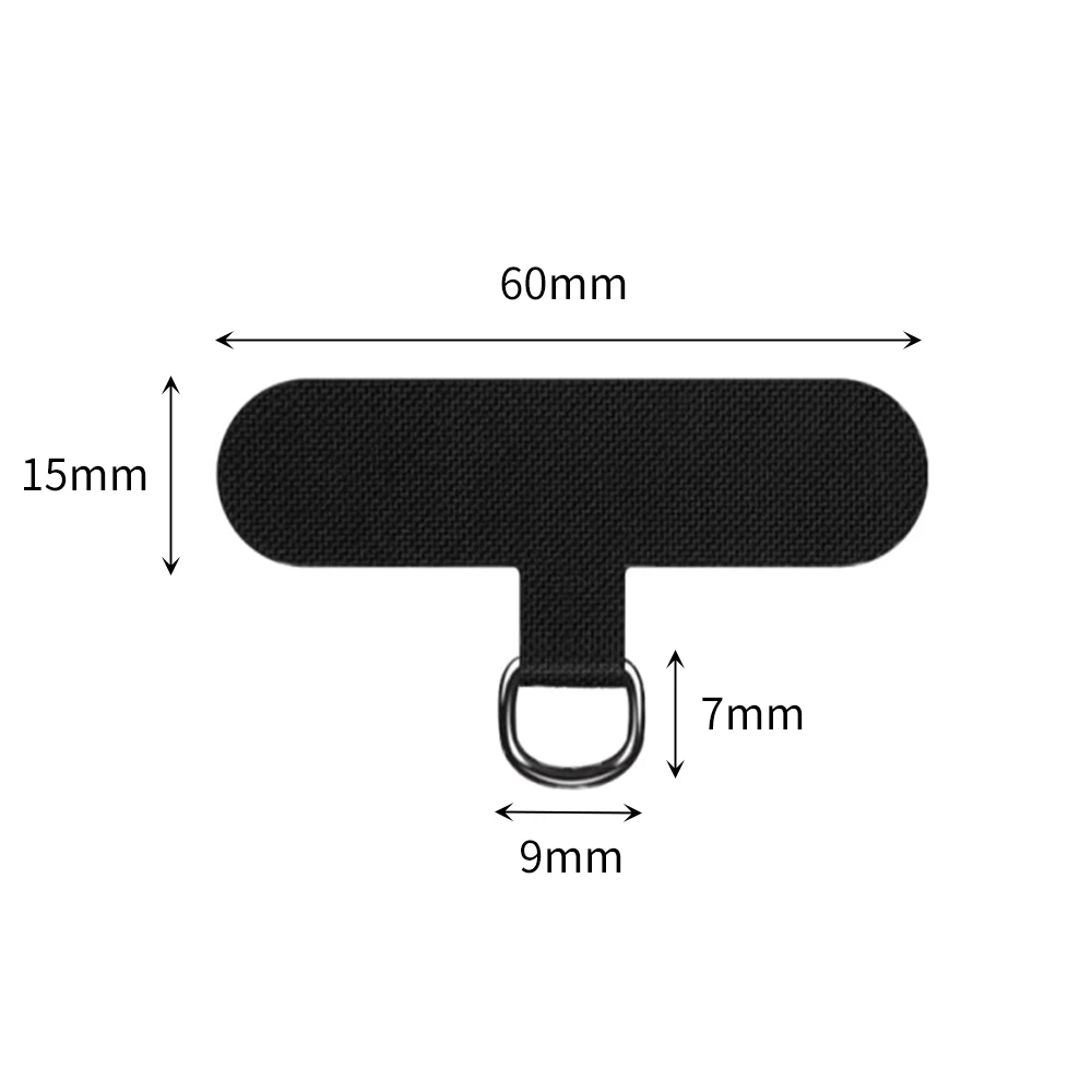 Universal Mobile Phone Lanyard Straps Gasket Anti-lost Nylon Detachable Phone Hanging Cord Patch Replacement Sling Tether Pad
