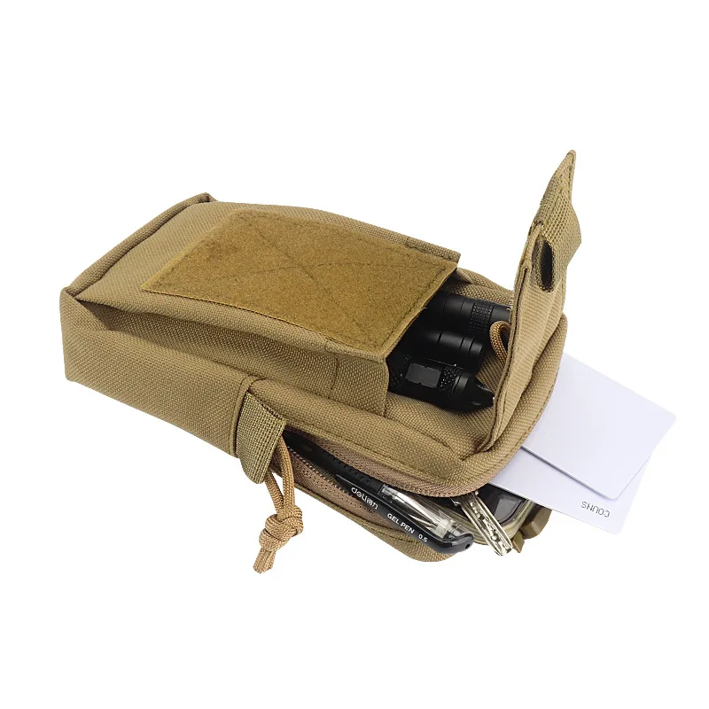 Molle Tactical waist Bag Outdoor Emergency edc pouch Phone Pack Sports Climbing Running Accessories Tool Hunting Bags