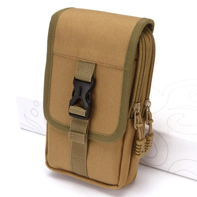 Outdoor Waterproof Military Waist Pack Men Phone Pouch Camping Hunting Tactical Waist Bag Double Layer Men's Storage Bag