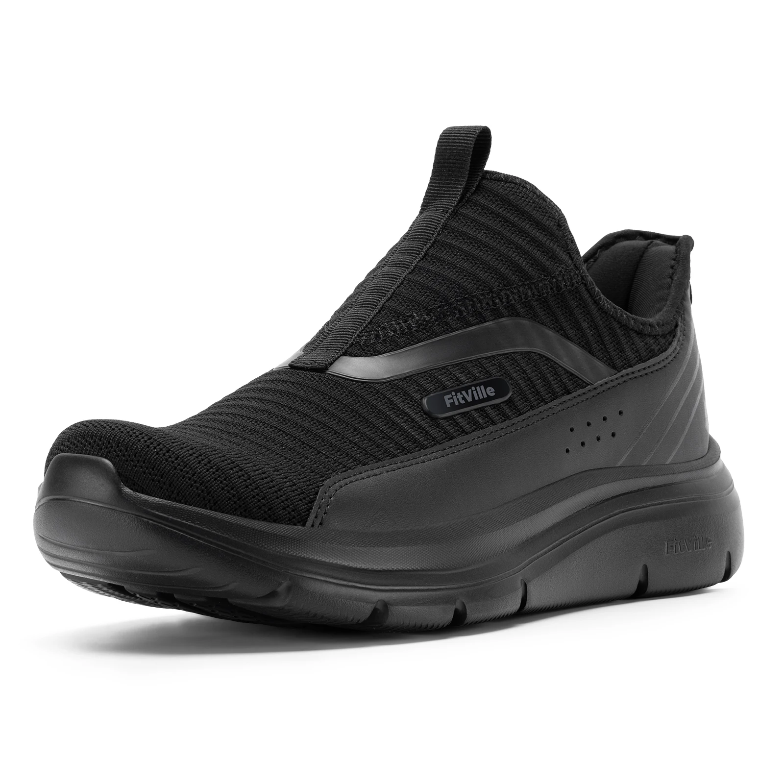 Fitville Wide Men's Shoes Fitness Walking Shoes Lightweight Breathable For Outdoor Casual Sports Running Shoes Sneaker